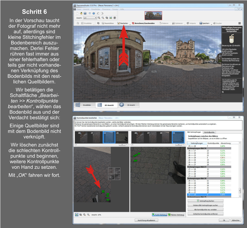 Test = PanoramaStudio Pro stitcht Weitwinkelbilder